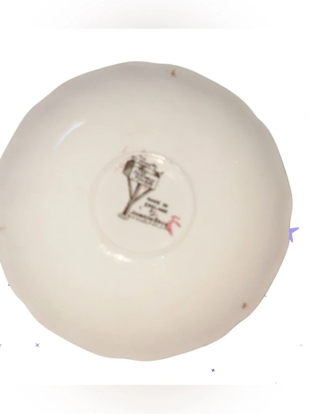 Johnson Brothers plate small Saucer Friendly Village The Ice House  Set Of 2